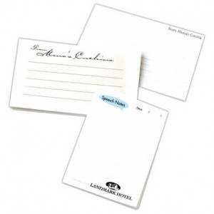 4"x3" Sticky Notepads - 25 Sheets Promotional Custom Imprinted With Logo