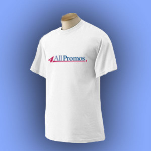 Gildan Ultra Cotton T-Shirt - White Promotional Custom Imprinted With Logo Gildan Ultra Cotton T-Shirt - White Promotional Custom Imprinted With Logo