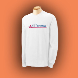 Gildan Heavyweight Cotton Long-Sleeve T-Shirt - Wh Promotional Custom Imprinted With Logo Gildan Heavyweight Cotton Long-Sleeve T-Shirt - Wh Promotional Custom Imprinted With Logo