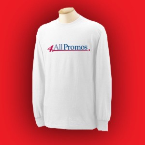 Gildan Ultra Blend Long-Sleeve T-Shirt - White Promotional Custom Imprinted With Logo Gildan Ultra Blend Long-Sleeve T-Shirt - White Promotional Custom Imprinted With Logo