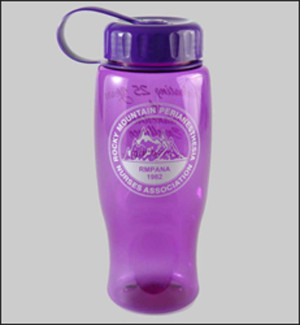 27 Oz Poly-Pure Sports Bottle with Tethered Lid Promotional Custom Imprinted With Logo 27 Oz Poly-Pure Sports Bottle with Tethered Lid Promotional Custom Imprinted With Logo