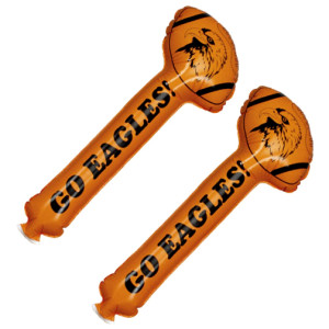 Football Thunderstix Noisemakers Promotional Custom Imprinted With Logo Football Thunderstix Noisemakers Promotional Custom Imprinted With Logo