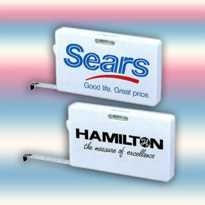 Business Card Tape Measure Promotional Custom Imprinted With Logo
