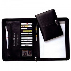Leather Padfolio Promotional Custom Imprinted With Logo Leather Padfolio Promotional Custom Imprinted With Logo