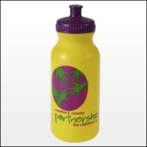 20 oz. Color Sports Bottle - BPA Free Promotional Custom Imprinted With Logo