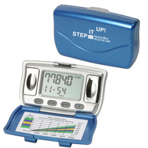 Body Fat & BMI Measurement Pedometer Promotional Custom Imprinted With Logo