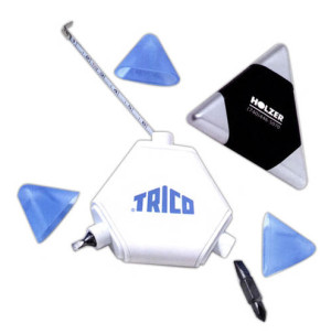 Triple Headed Tool Set Promotional Custom Imprinted With Logo
