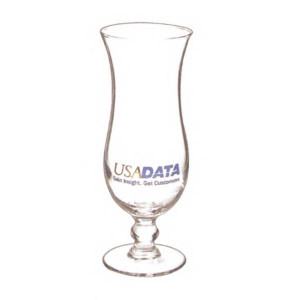 Hurricane Glass Promotional Custom Imprinted With Logo