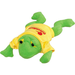 Frog Bean Bag Promotional Custom Imprinted With Logo