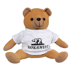 Golden Bear Bean Bag Promotional Custom Imprinted With Logo