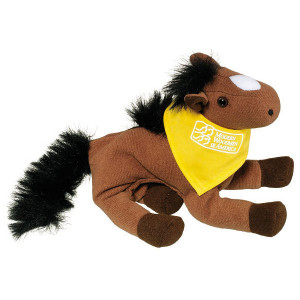 Horse Bean Bag Promotional Custom Imprinted With Logo