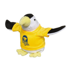 Penguin Bean Bag Promotional Custom Imprinted With Logo