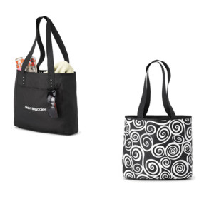 Meribel Reversible Tote - Black