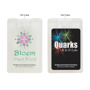 Card Shape Hand Sanitizer with Label - 20ml