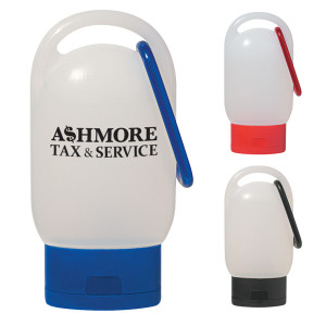 Hand Sanitizer with Carabiner - 30ml
