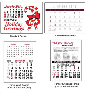 Press-N-Stick Calendar - Rectangle