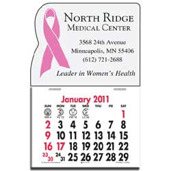 Press-N-Stick Calendar - Ribbon Promotional Custom Imprinted With Logo