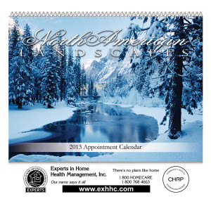 North American Landscapes Spiral Bound Calendar