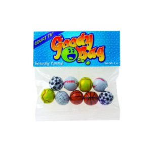 Chocolate Sport Balls/Earth Balls - 2 Oz Promotional Custom Imprinted With Logo