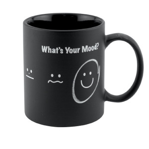 Black Chalkboard Mug - 11 oz