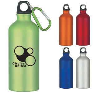 Aluminum Bike Bottle - 20 Oz - Screen Printed