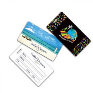 Medium Plastic Luggage Tag