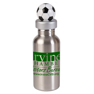 Stainless Steel Bottle with Soccer Lid - 17 oz Stainless Steel Bottle with Soccer Lid - 17 oz