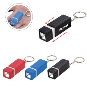 Square LED Keychain