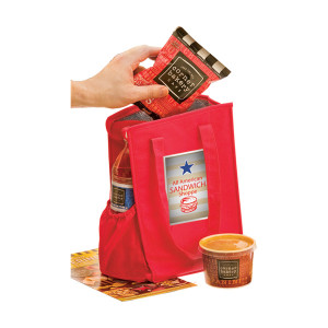 Insulated Lunch Bag - Hot and Cold Use - 8 x 12 x 7