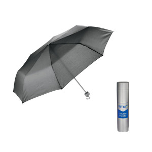 Compact Brief Umbrella With 38" Arc