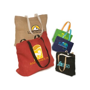 Eco-Green Jute Tote - Large