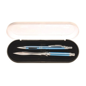 Vienna Pen & Letter Opener Set Promotional Custom Imprinted With Logo