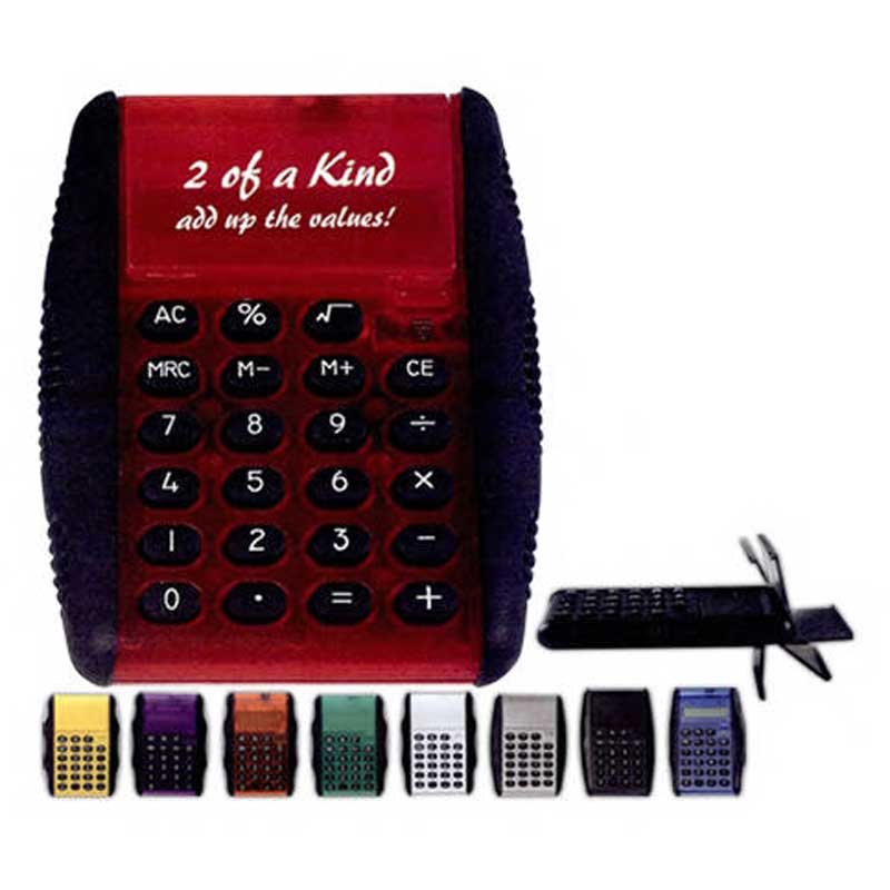 Flip Open Calculator with Imprint 4AllPromos