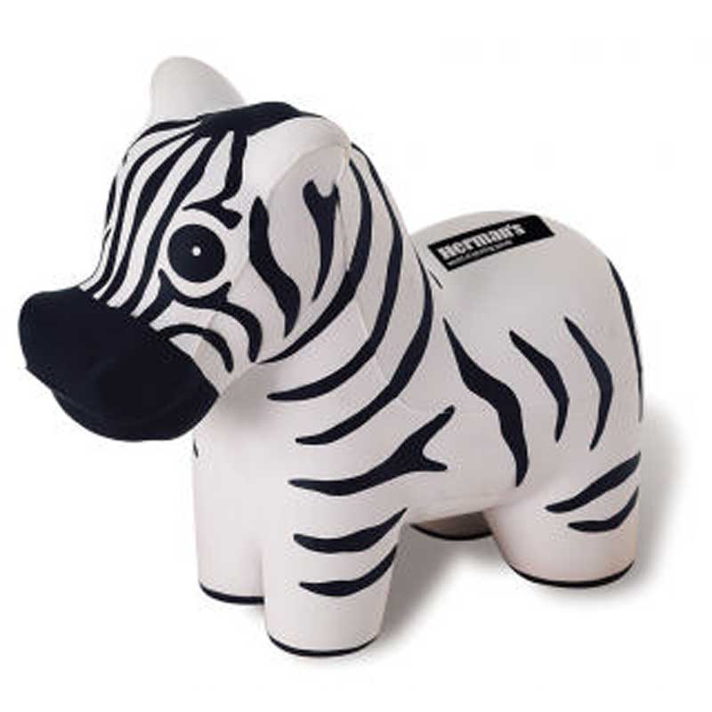 Zebra Stress Ball Customized Products 4AllPromos