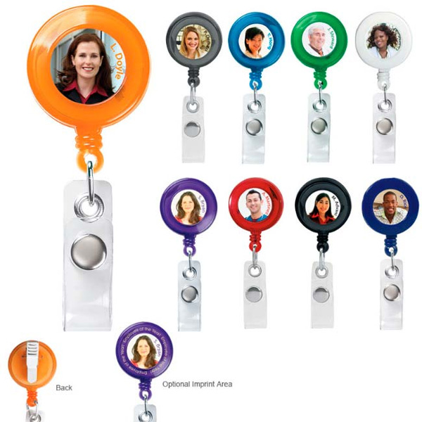 Custom Imprinted Retractable Badge Holder 4AllPromos