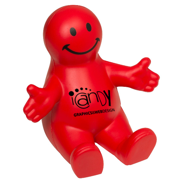 Custom Imprinted Smiley Face Cell Phone Holder 4AllPromos