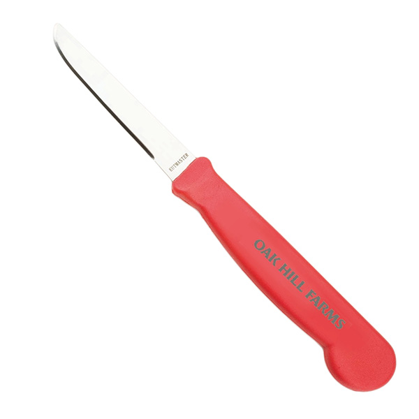 Custom Imprinted Paring Knife with Plastic Handle 4AllPromos