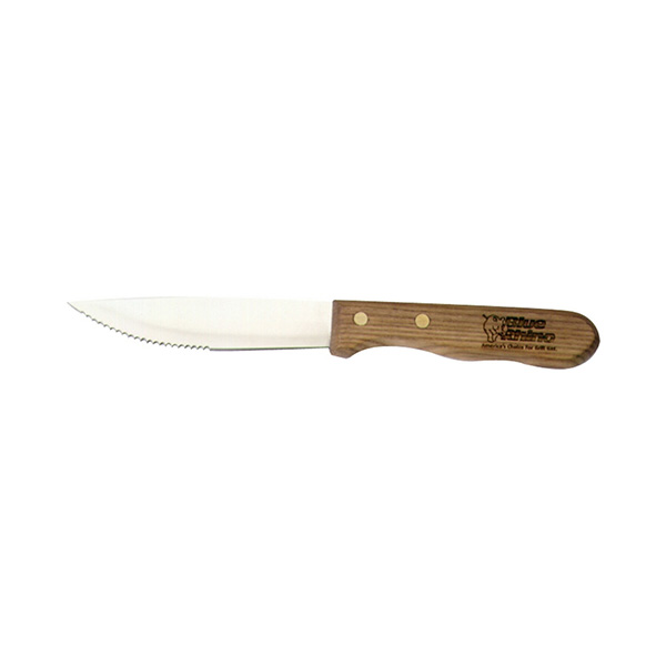 Laser Engraved Jumbo Steak Knife with 2 Rivet Handle 4AllPromos