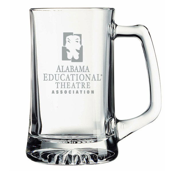 25 oz Glass Sport Mug with Etched Logo 4AllPromos