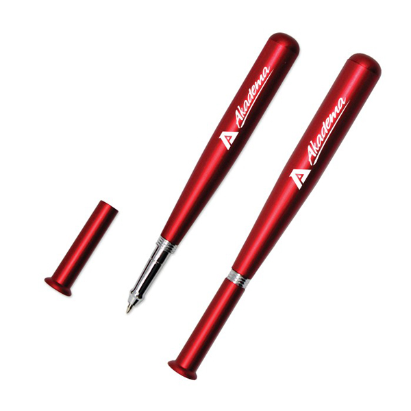 Promotional Metallic Baseball Bat Pens 4AllPromos