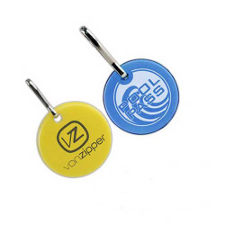 1-1/2" Zipper Pull Promotional Custom Imprinted With Logo