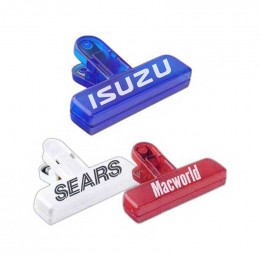 Mini Bag Clip Promotional Custom Imprinted With Logo