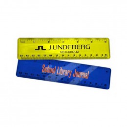 6 inch Acrylic Ruler Promotional Custom Imprinted With Logo