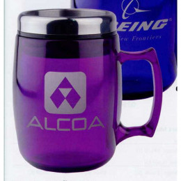 14 oz Cosmopolitan Mug - stainless steel lid Promotional Custom Imprinted With Logo 14 oz Cosmopolitan Mug - stainless steel lid Promotional Custom Imprinted With Logo