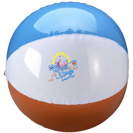 18" Beach Ball Promotional Custom Imprinted With Logo 18" Beach Ball Promotional Custom Imprinted With Logo