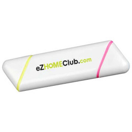 Rectangle Highlighter Promotional Custom Imprinted With Logo