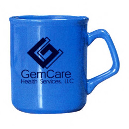 Economy Ceramic Mugs Promotional Custom Imprinted With Logo