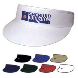 Golf Visor - Silk-Screen Promotional Custom Imprinted With Logo