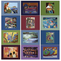 Premium Appointment Calendar - Latino Art Promotional Custom Imprinted With Logo