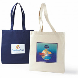 Economy Tote Promotional Custom Imprinted With Logo Economy Tote Promotional Custom Imprinted With Logo